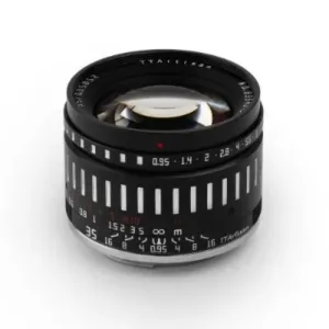 TTArtisan APS-C 35mm F0.95 Black And Silver