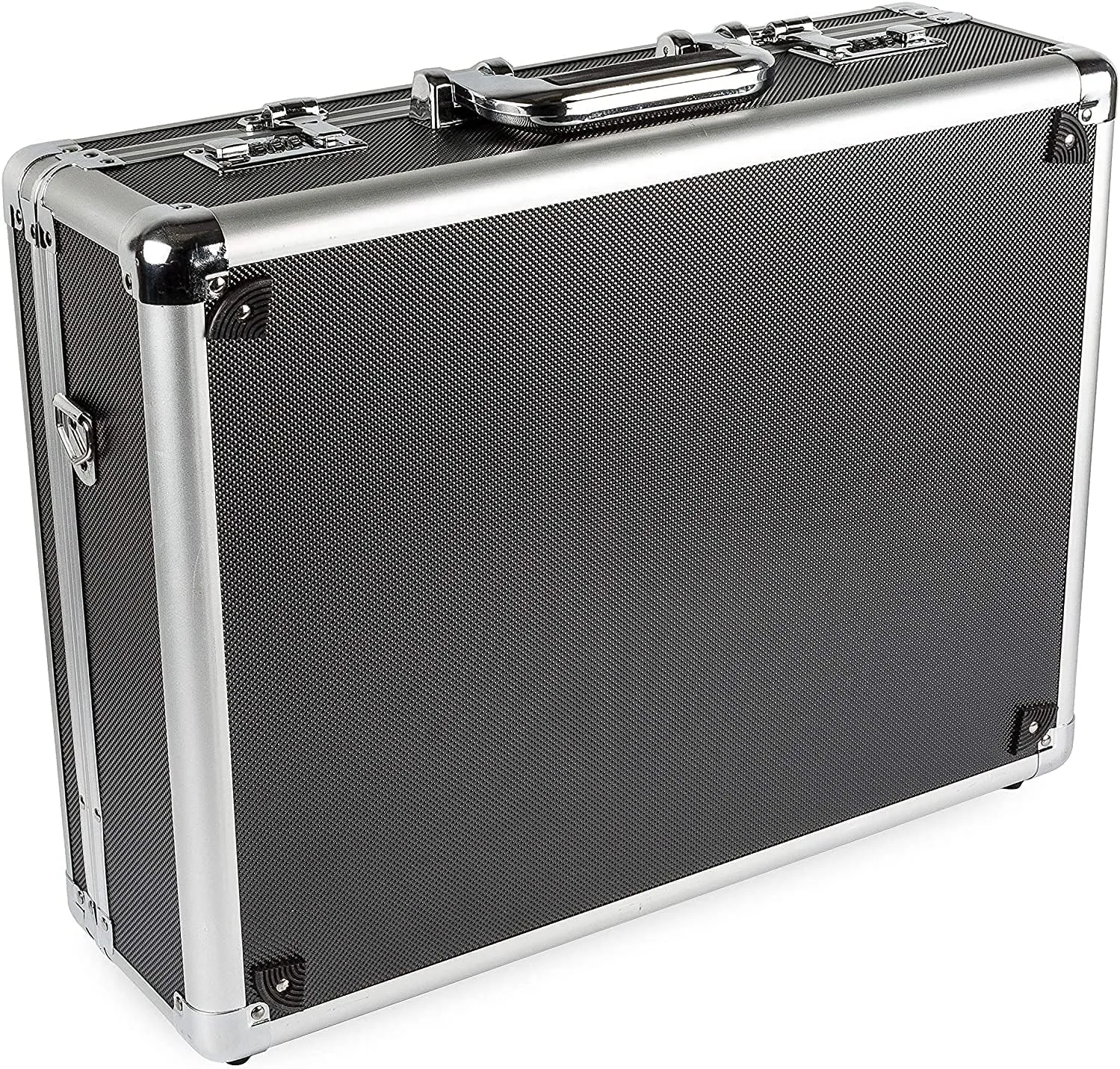 Ultimaxx Medium Aluminum Hard Case with Pre-Cut Foam for Travel and Storage of Drones, Gear, and Equipment for All DJI Mavic Models (Mavic Pro, Mini, Etc.), Autel EVO, Ryze Tech Tello, and More