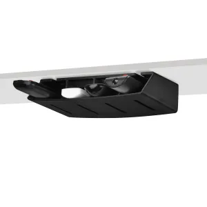 Universal Remote Control Holder  Removable Wall & Under-Desk Mount for TV, DVD, Streaming, AC Remotes & More  Space-Saving Organizer