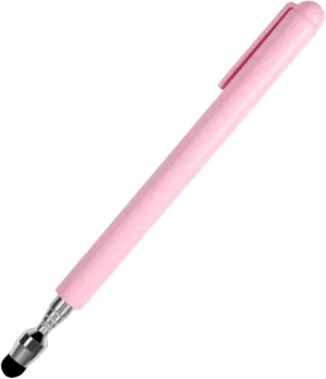 Universal Telescopic Stylus Pen for Touch Screens,Retractable Pointer Stick & Stylus with Special Flocking Tip,Extendable High Precision & Soft, Stylus Pen for Touch Screens (Pink)
