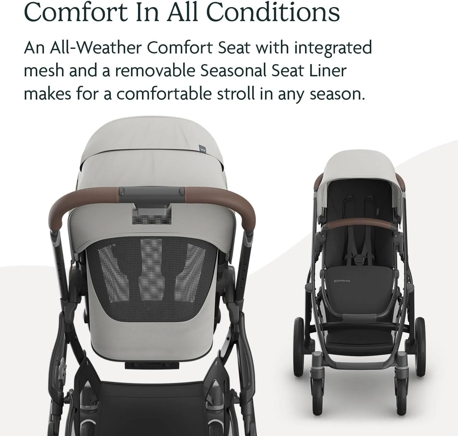 UPPAbaby Vista V3 Stroller - Full Size Single to Double Stroller System - Child Seat, Bug Shield, Rain Cover and Storage Bag Included -