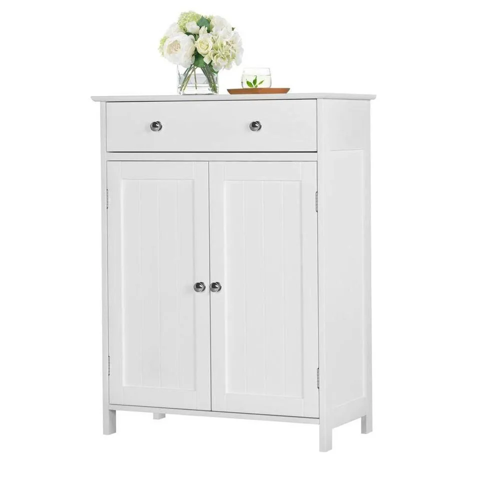 Versatile Bathroom Storage Cabinet Floor Standing with Shelves