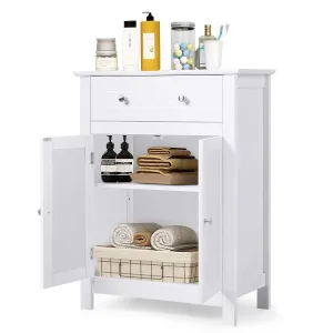 Versatile Bathroom Storage Cabinet Floor Standing with Shelves