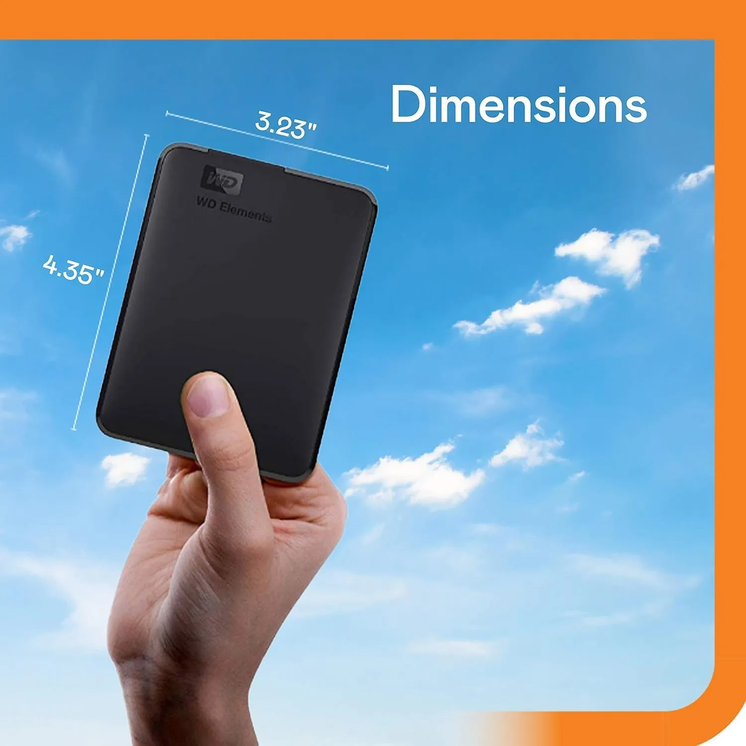 WD 2TB Elements Portable External Hard Drive - USB 3.0 - WDBU6Y0020BBK-WESN (Renewed)