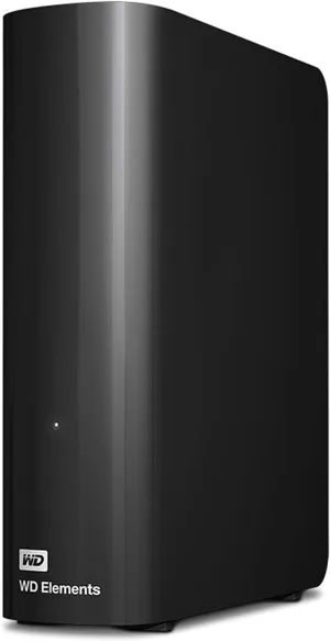 Western Digital 4TB Elements Desktop External Hard Drive, USB 3.0 for plug-and-play storage - Western DigitalBWLG0040HBK-NESN