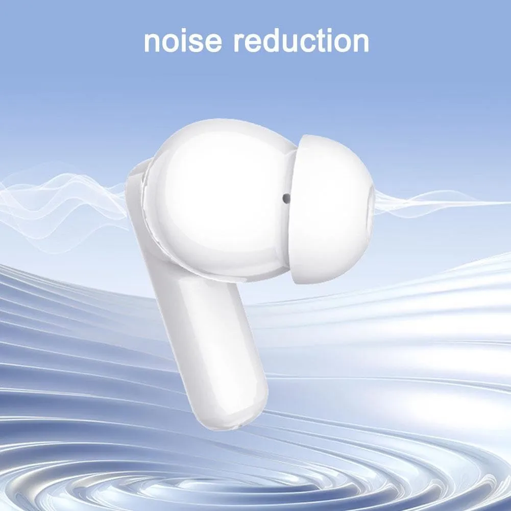 Wireless Earbuds, Bluetooth Ear Buds with Big Bass Stereo Sound, 60 Hours Playtime, Lightweight in-Ear Fit Earphones, Hands-Free Calls for Sports, Workout (Orenge)