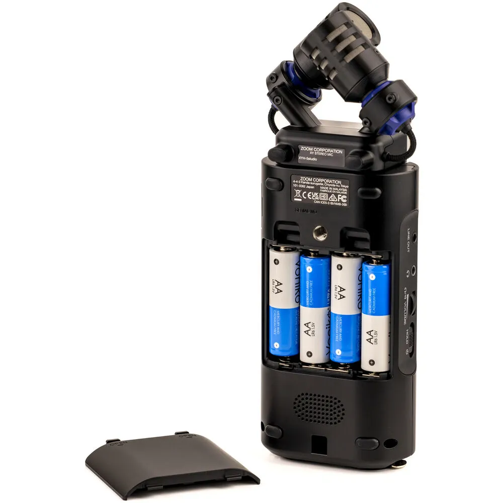 Zoom H5studio 4-Track Handy Recorder with 32-Bit Float Recording