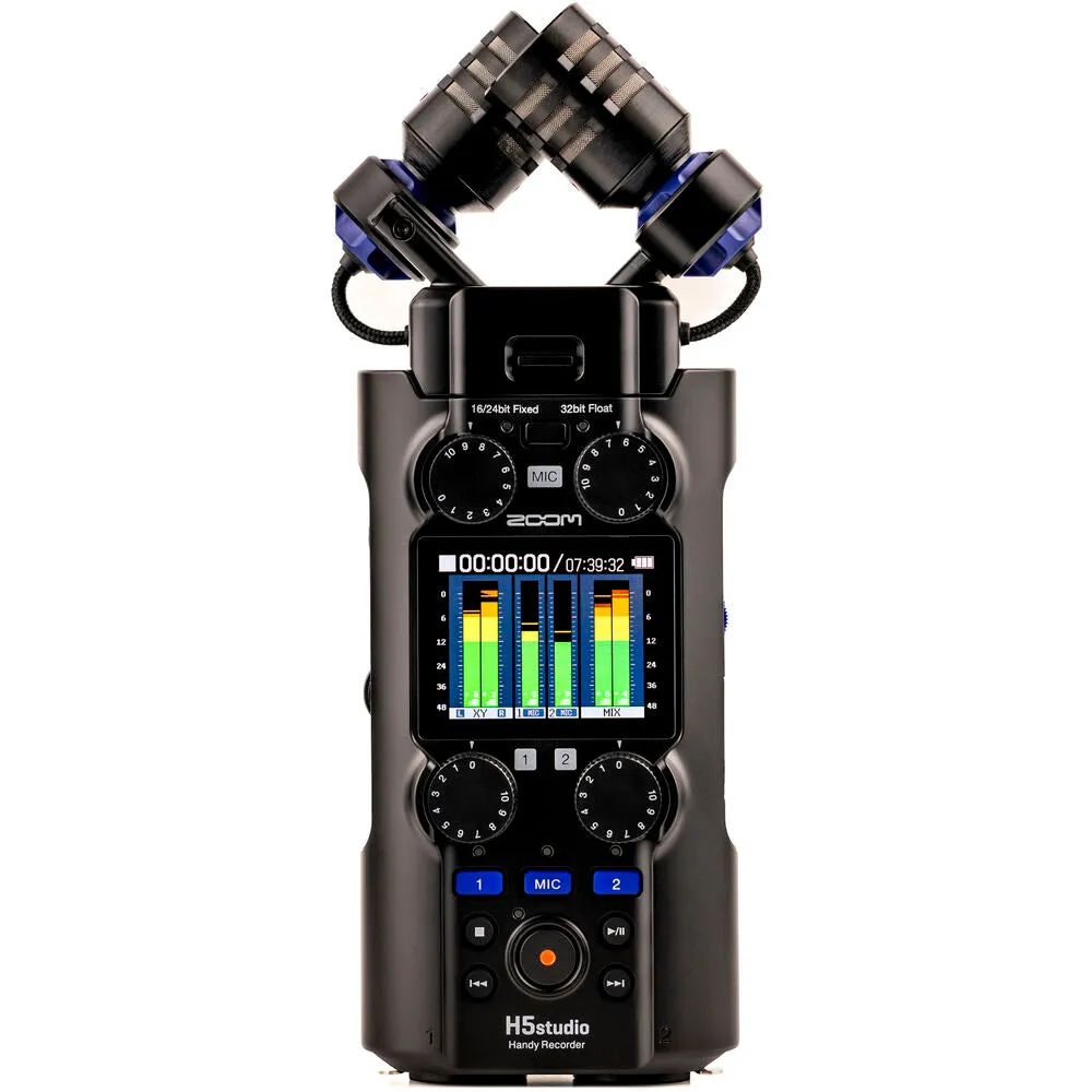 Zoom H5studio 4-Track Handy Recorder with 32-Bit Float Recording